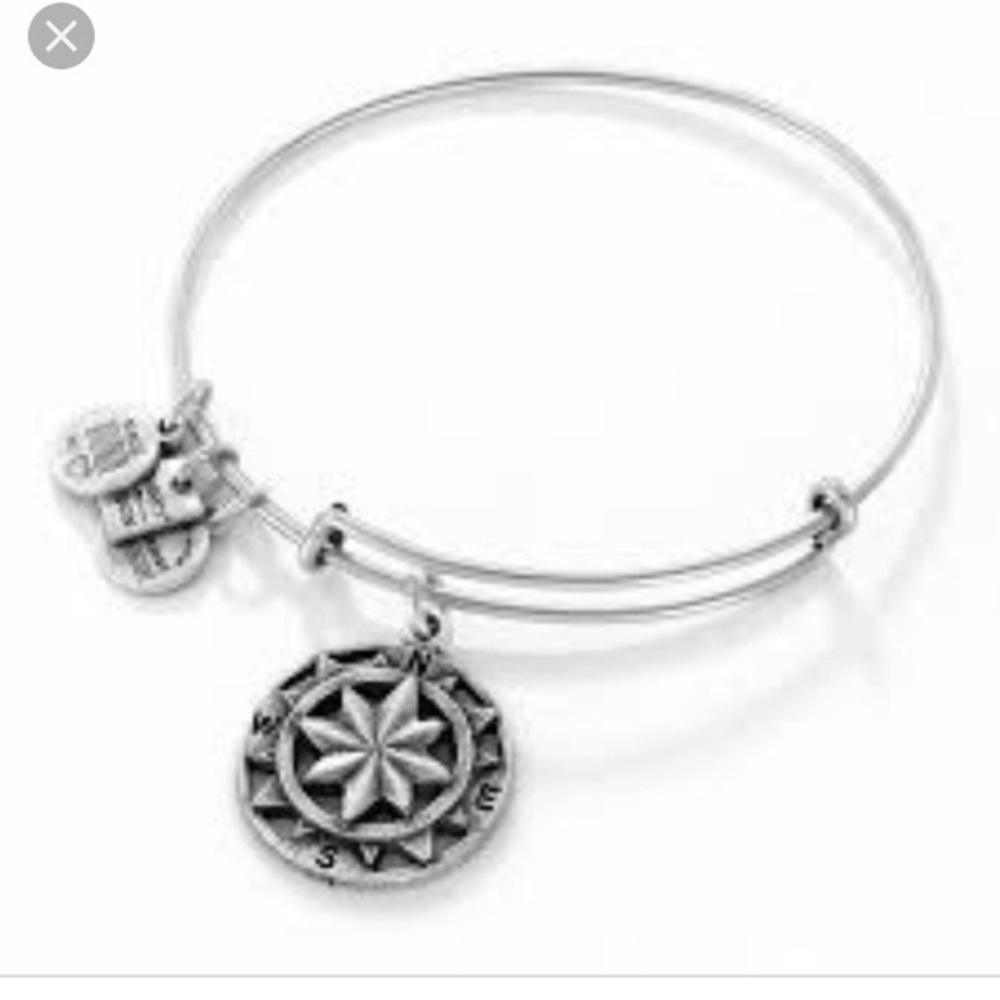 Compass Alex and Ani bangle bracelet